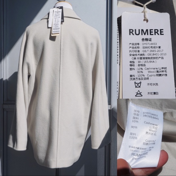 ๐ฎ 90% Wool 10% Cashmere Coat (38) - Picture 4 of 12